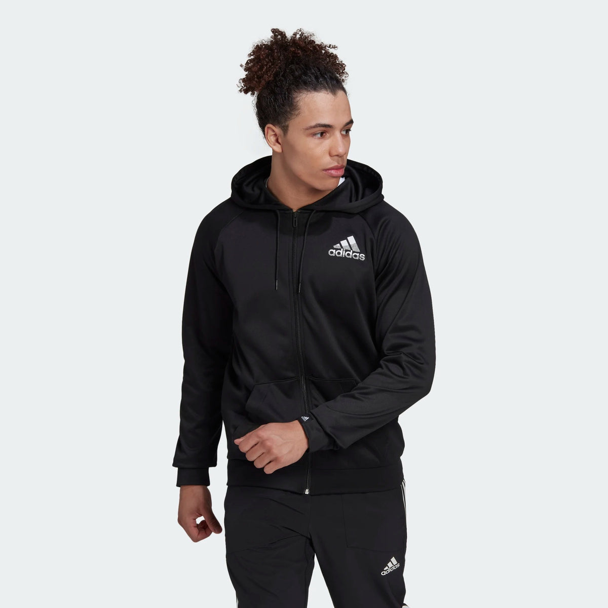 Adidas hoodie shop small logo