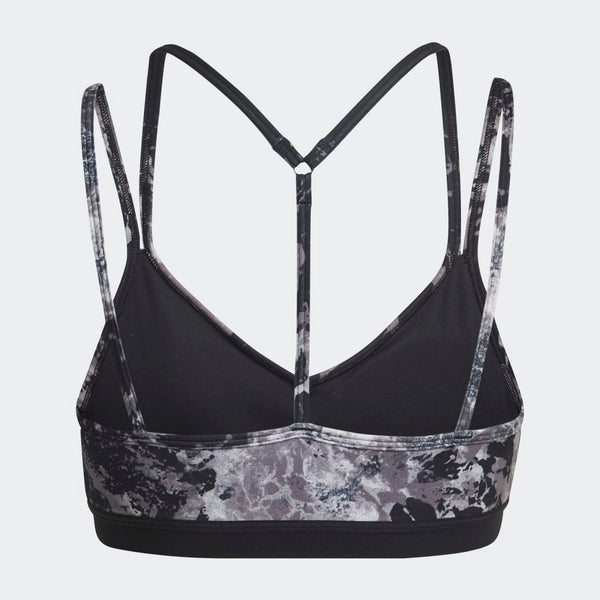 ADIDAS adidas Yoga Essentials Studio Light-Support Allover Print Women's Bra