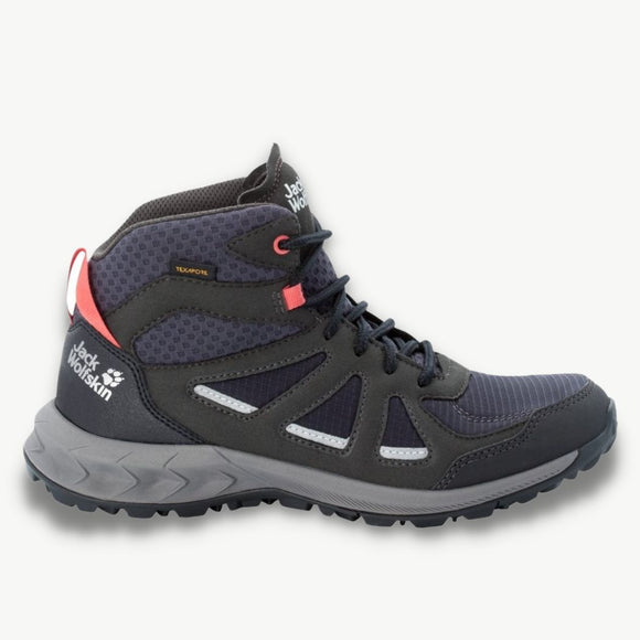 JACK WOLFSKIN jack wolfskin Woodland 2 Texapore Mid Women's Hiking Shoes