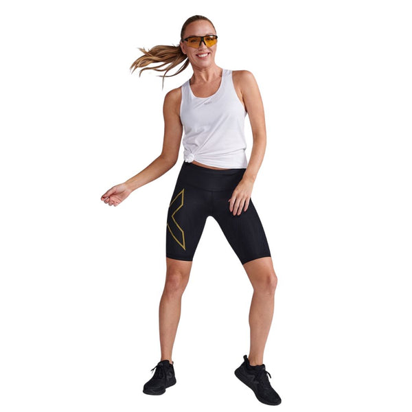 2XU 2XU Light Speed Mid-Rise Compression Women's Shorts