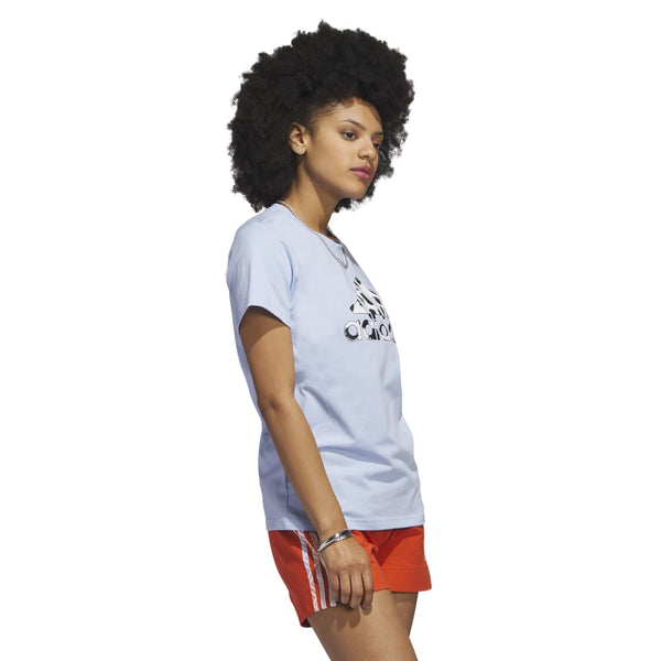 ADIDAS adidas Animal Print Badge of Sport Women's Tee