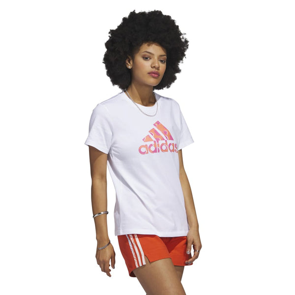 ADIDAS adidas Animal Print Badge Of Sport Women's Tee