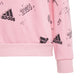 ADIDAS adidas Brand Love Allover Print Crew Kid's Sweatshirt