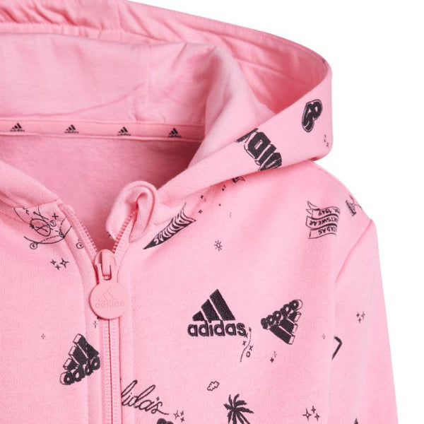 ADIDAS adidas Brand Love Hooded Kid's Tracksuit