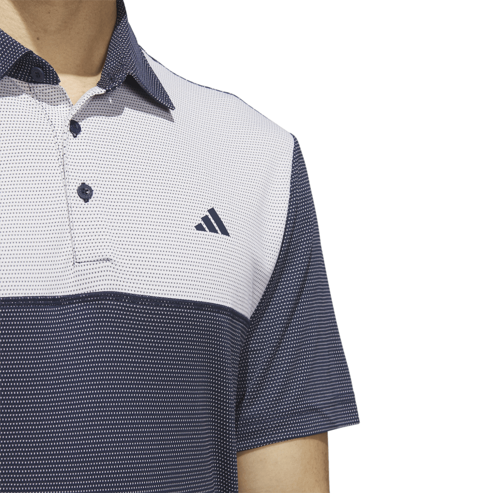 Adidas men's ultimate365 sales colorblock golf polo