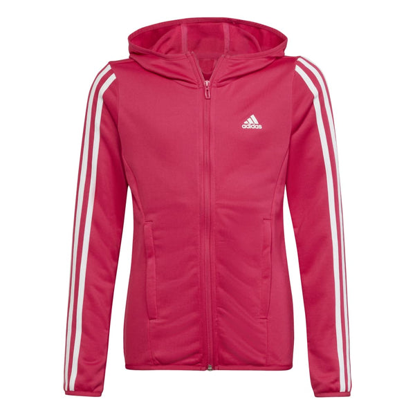 ADIDAS adidas Designed To Move 3-Stripes Full Zip Kid's Hoodie