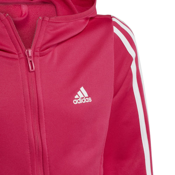 ADIDAS adidas Designed To Move 3-Stripes Full Zip Kid's Hoodie