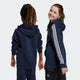 ADIDAS adidas Essentials 3-Stripes Fleece Full-Zip Kids Hoodie