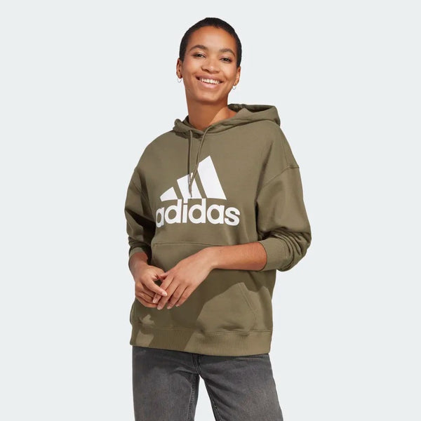 adidas Essentials Big Logo Oversized French Terry Women s Hoodie RUNNERS SPORTS