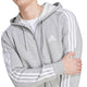 ADIDAS adidas Essentials Fleece 3 Stripes Full Zip Men's Hoodie