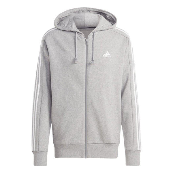 ADIDAS adidas Essentials 3 Stripes French Terry Full Zip Men's Hoodie