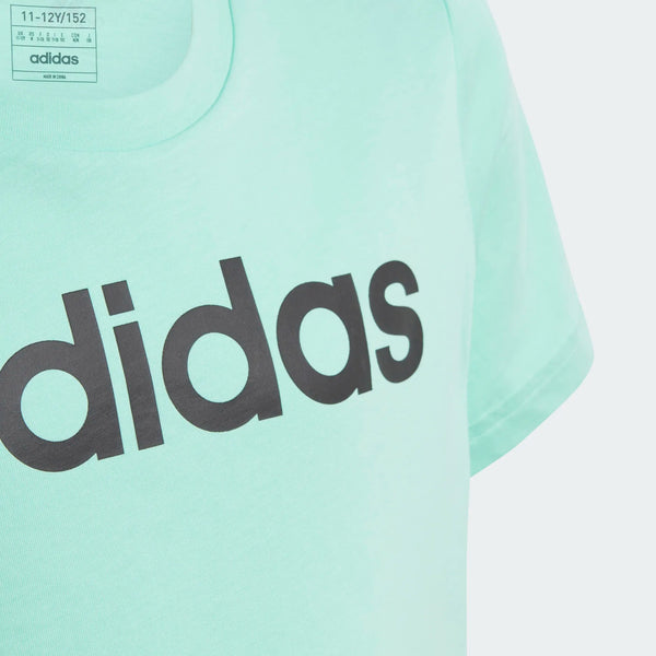 ADIDAS adidas Essentials Linear Logo Cotton Slim Fit Kids Tee