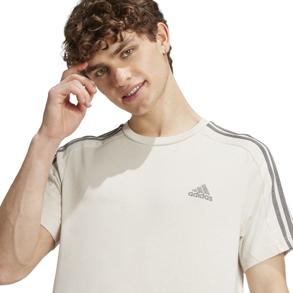 ADIDAS adidas Essentials Single Jersey 3-Stripes Men's Tee