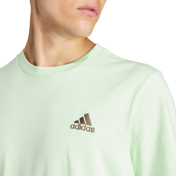 ADIDAS adidas Essentials Single Jersey Embroidered Small Logo Men's Tee