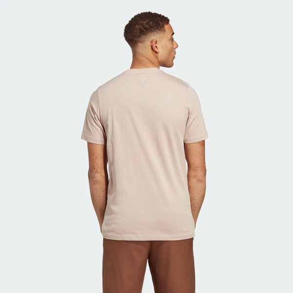 ADIDAS adidas Essentials Single Jersey Linear Ebroidered Logo Men's Tee