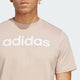 ADIDAS adidas Essentials Single Jersey Linear Ebroidered Logo Men's Tee