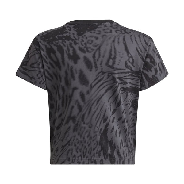 ADIDAS adidas Future Icons Hybird Animal Print Cotton Regular Kid's Tee