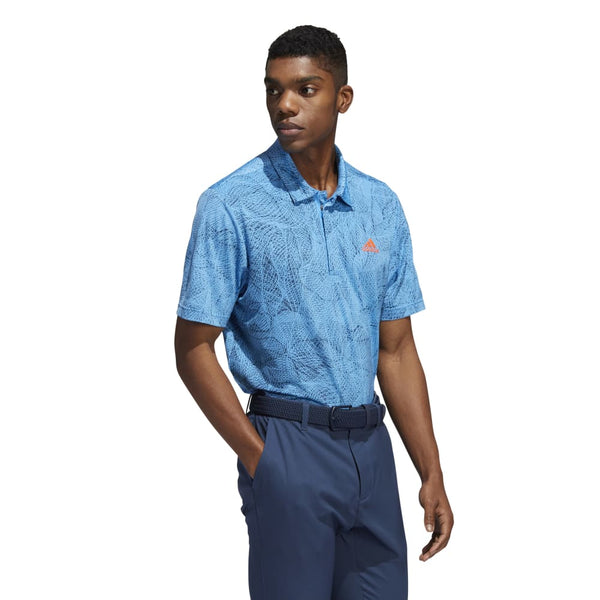 ADIDAS adidas Motion Print Golf Men's Polo Shirts