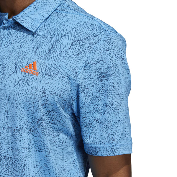 ADIDAS adidas Motion Print Golf Men's Polo Shirts