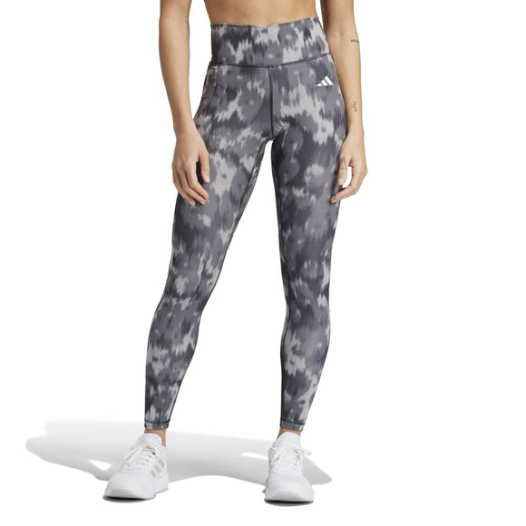 ADIDAS adidas Optime Essentials Allover Print Flower Tie-Dye Women's Leggings