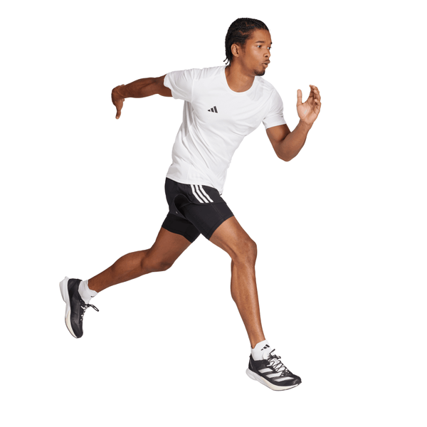 ADIDAS adidas Own The Run 3-Stripes 2-in-1 Men's Shorts