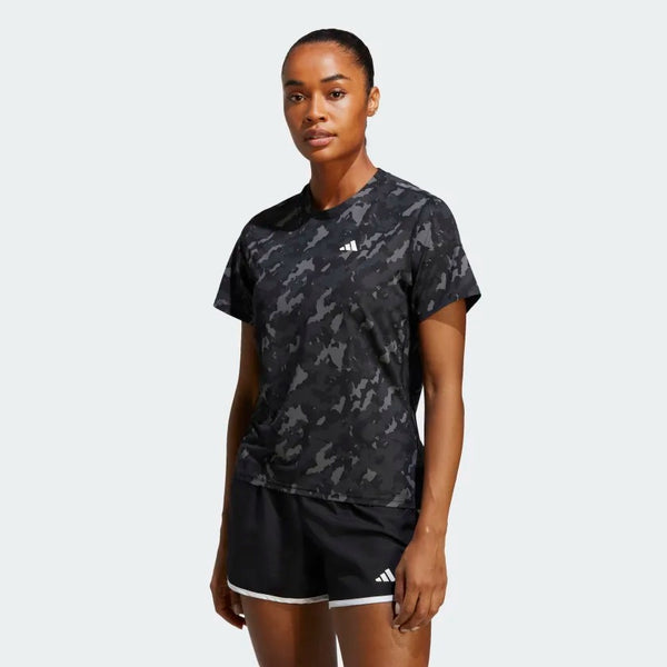 ADIDAS adidas Own the Run Camo Women's Running Tee