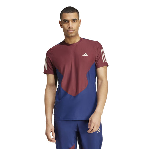 ADIDAS adidas Own The Run Colorblock AEROREADY Men's Tee