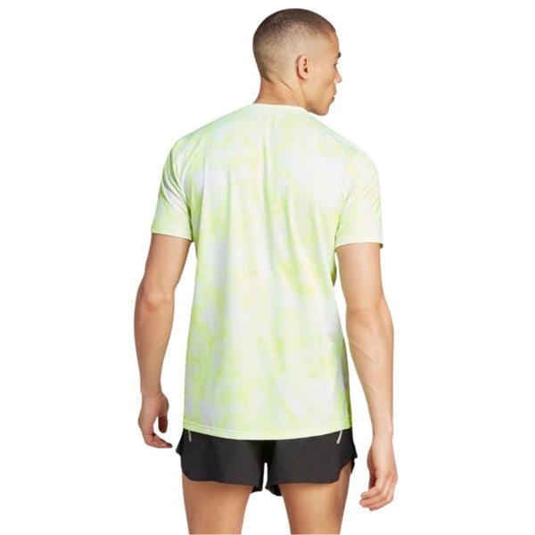 ADIDAS adidas Own The Run Allover Print Men's Tee