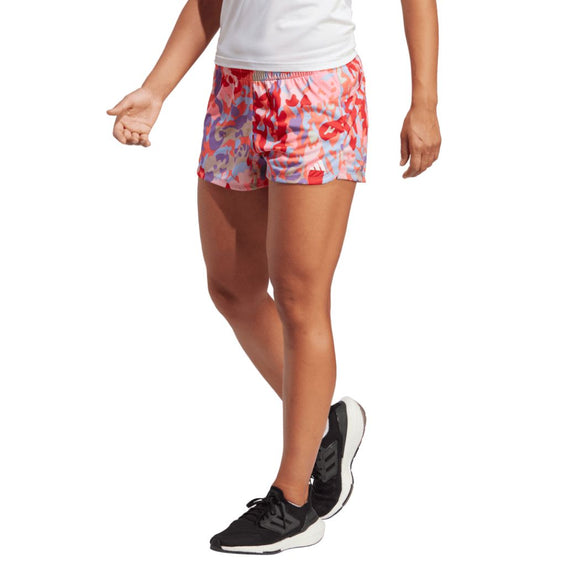 ADIDAS adidas Pacer Aeroready Train Essentials Minimal Branding Floral Print Women's Short