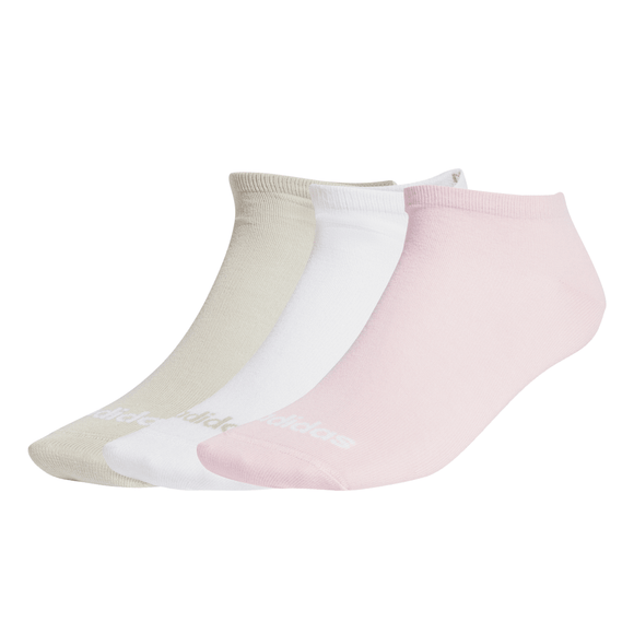 ADIDAS adidas Thin Linear Low-Cut 3-Pairs Unisex Socks