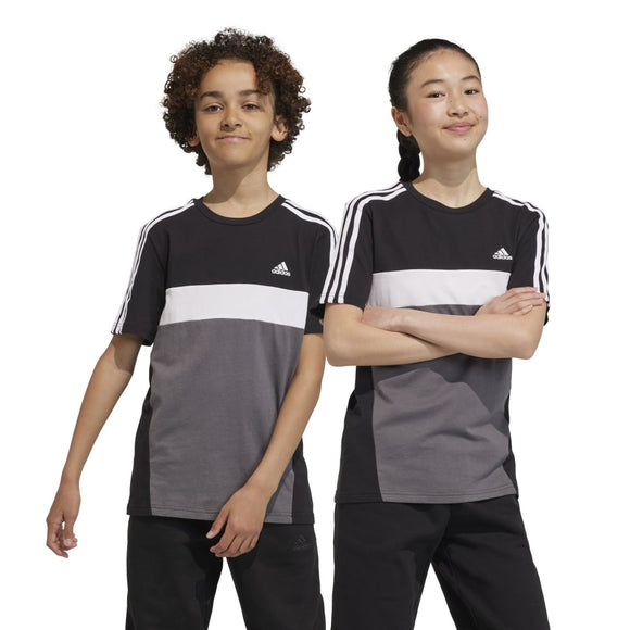 ADIDAS adidas Tiberio 3 Stripes Colorblock Cotton Kid's Tee