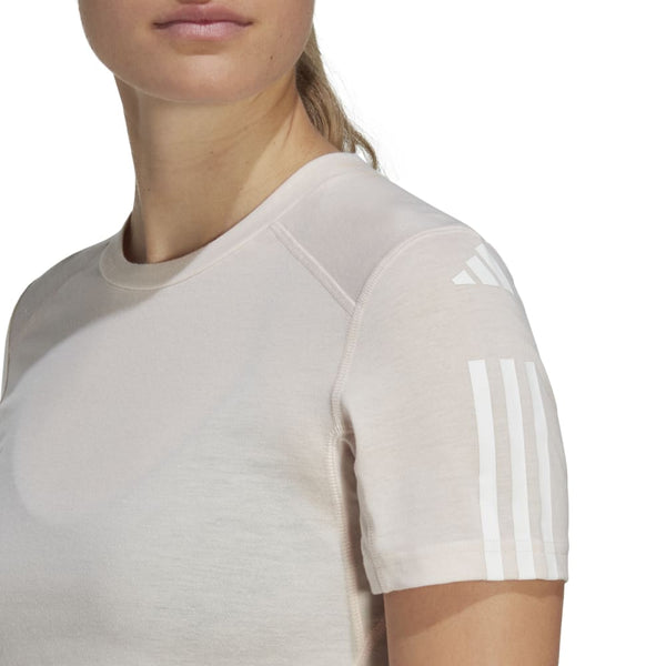 ADIDAS adidas Train Essentials Train Cotton 3-Stripes Crop Women's Tee