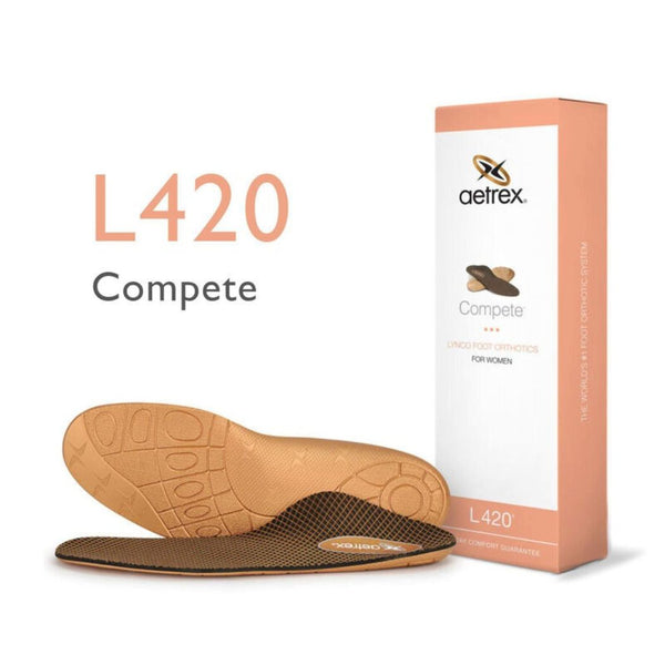 AETREX aetrex L420W Women's Compete Ortho Post Support for Flat & Low Arches