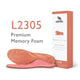 AETREX aetrex L2305 Women's Lynco Premium Memory Foam Insole (Support For Medium & High Arches)