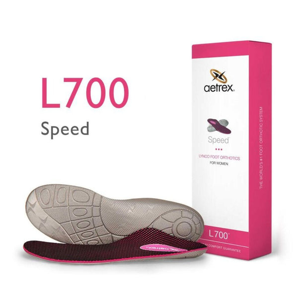 AETREX aetrex L700 Women's Speed Orthotics - Insole For Running (Support For Medium & High Arches)