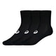 ASICS asics Quarter 3 Pairs Unisex Socks