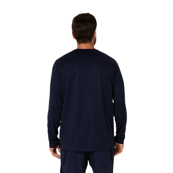 ASICS asics Silver Men's Long Sleeve Tee