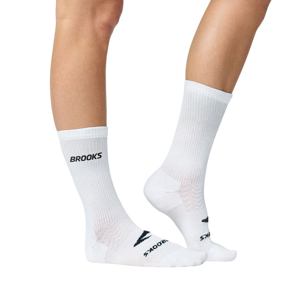 BROOKS brooks Run-In-Crew Unisex Socks