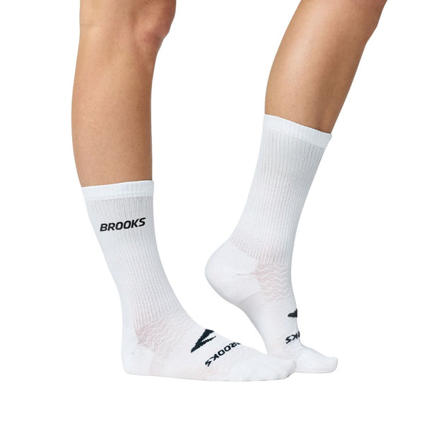 BROOKS brooks Run-In-Crew Unisex Socks