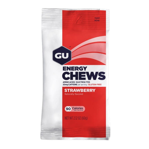 GU gu Energy Chews 60grams Strawberry