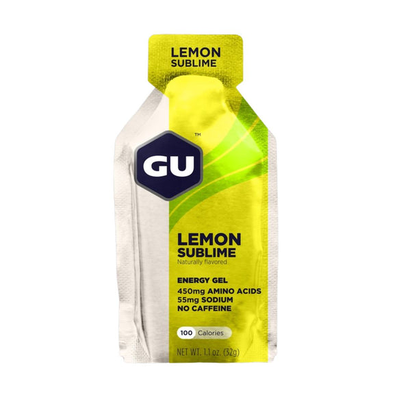 GU gu Energy Gel 32grams Lemon Sublime