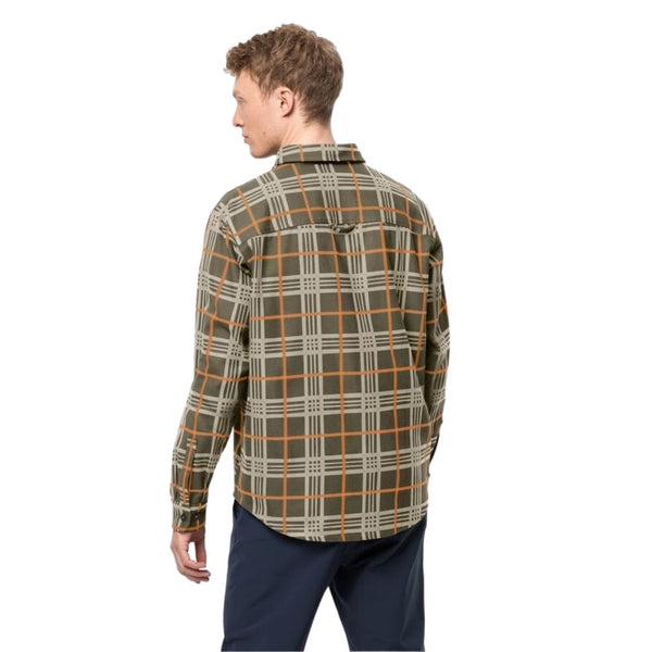 JACK WOLFSKIN jack wolfskin Cabin View Men's Flannel Shirt