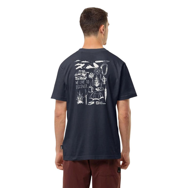 JACK WOLFSKIN jack wolfskin Discover Men's Tee