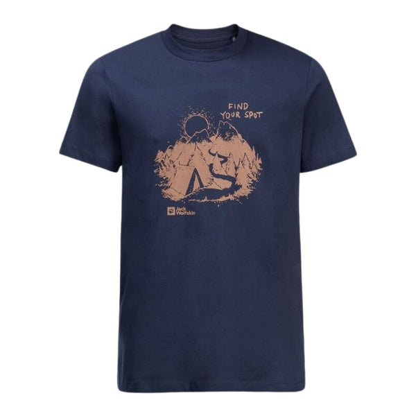 JACK WOLFSKIN jack wolfskin Find Your Spot Men's Tee