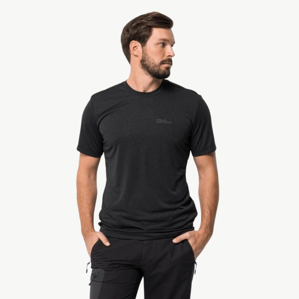 JACK WOLFSKIN jack wolfskin Hiking Short Sleeve Men's Tee