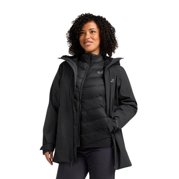 JACK WOLFSKIN jack wolfskin Icecape 3IN1 Down RDS Women's Jacket