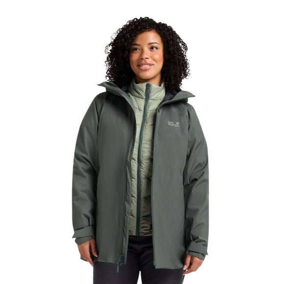 JACK WOLFSKIN jack wolfskin Icecape 3IN1 Down RDS Women's Jacket