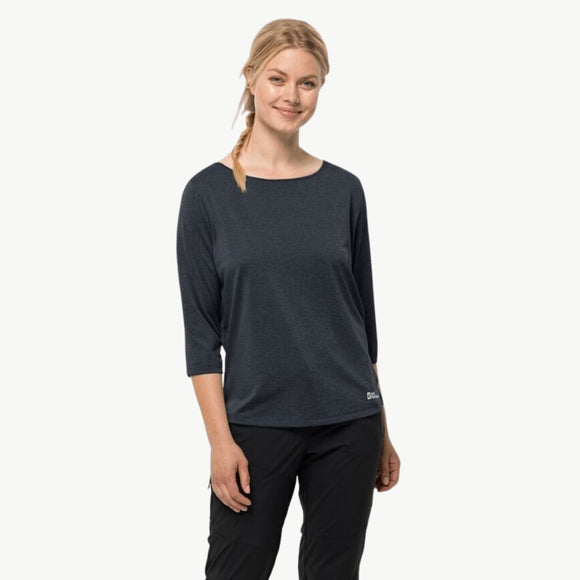 JACK WOLFSKIN jack wolfskin Pack & Go 3/4 Women's Tee