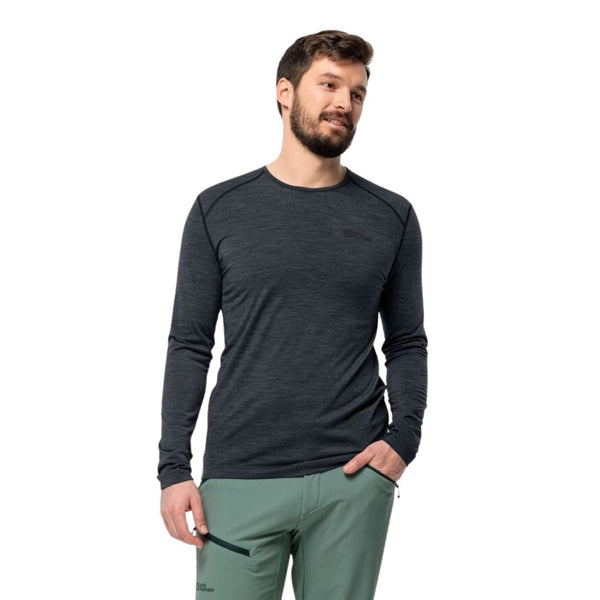 JACK WOLFSKIN jack wolfskin Kammweg Men's Long-Sleeved Functional Top