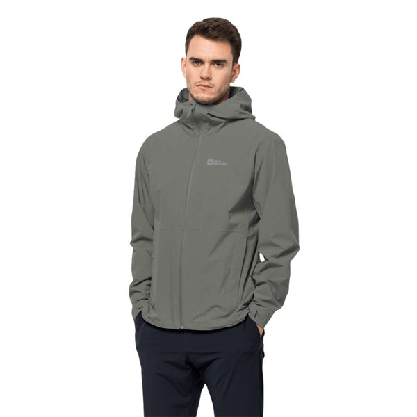 JACK WOLFSKIN jack wolfskin Pack & Go Men's Hardshell Rain Jacket